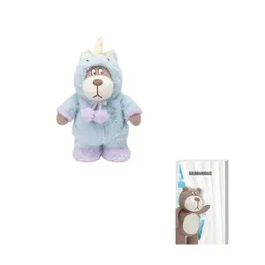 Костюм единорога для куклы плюшевая кукла высота 41см BEARHANS