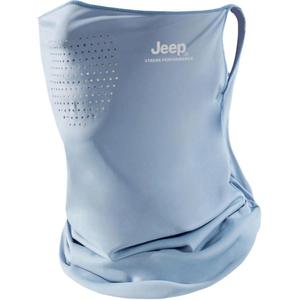 Маска для защиты от солнца из полиэстера Unisex Jeep, светло-синий