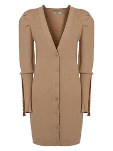 Вязаный кардиган Influencer, темно-бежевый