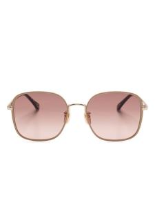 Солнцезащитные очки в массивной оправе Chloé Eyewear, золотой