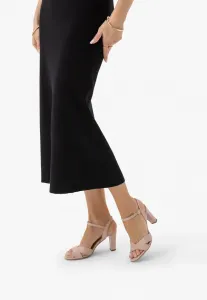 Сандалии на высоком каблуке Ryłko, Beige