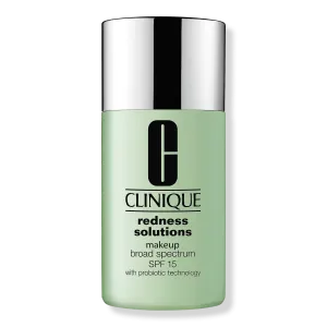 Тональный крем Redness Solutions с широким спектром защиты SPF 15 и пробиотической технологией Clinique, Calming Honey (moderately fair, cool-neutral undertones)