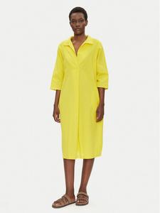 Летнее платье стандартный крой IC25-093 Iconique, желтый