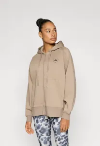 Толстовка с капюшоном на молнии Adidas By Stella Mccartney, Chalky Brown