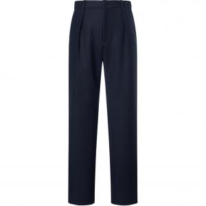 Повседневные брюки мужские темно-синие FENDI