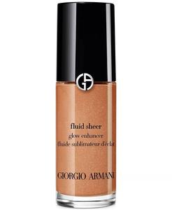Хайлайтер Fluid Sheer Glow Enhancer для макияжа, дорожный размер Giorgio Armani, цвет 11 BRONZE BLUSH