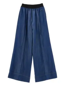 Широкие джинсы Monnalisa, синий