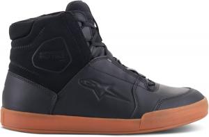 Мужские мотоциклетные ботинки Alpinestars Chrome Drystar, Waterproof, городской стиль и комфорт, Black/Black/Gum