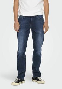 Джинсы прямого кроя ONSWEFT NIEDRIGE Only & Sons, синий