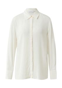 COMMA Рубашка в цвете айвори