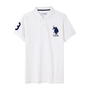 U.S. POLO ASSN. США ПОЛО ASSN. Мужская рубашка поло, Темно-зеленый