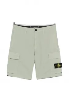 Шорты с нашивкой-компасом Stone Island, зеленый