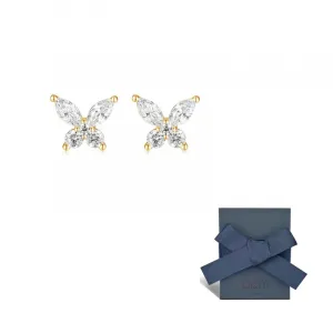 Apm Monaco Серьги-гвоздики из стерлингового серебра 925 пробы