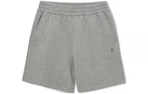 Повседневные шорты унисекс серые MLB, серый