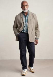 Чино BOWMAN TAPERED Seasalt Cornwall, цвет inkwell