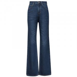 Джинсы женские Deep Breath в стиле ретро, светло-голубой