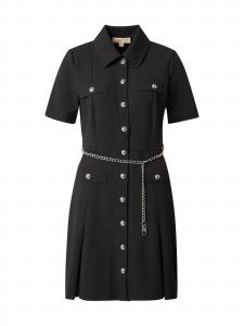 MICHAEL Michael Kors Платье-рубашка в черном цвете