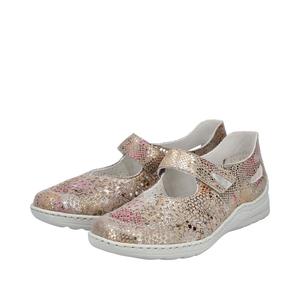 Классические балетки Rieker, бежевый