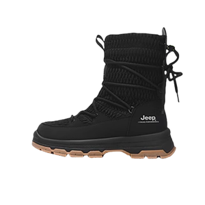 Зимние ботинки Jeep износостойкие короткие, черный