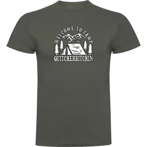 Футболка с коротким рукавом Kruskis Quitcherbitchin, зеленый