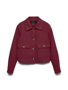 VERO MODA Межсезонная куртка 'VMCaya' в цвете Wine Red