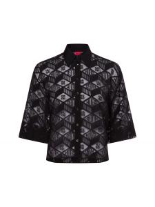 Блуза HUGO Ephraima, черный