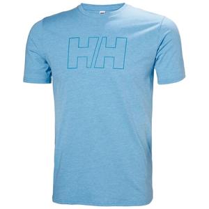 Футболка мужская HELLY HANSEN, Glacier Cyan/645 Cyan
