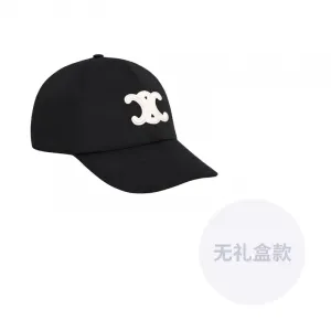 CELINE Триумф бейсболка из хлопка, Black