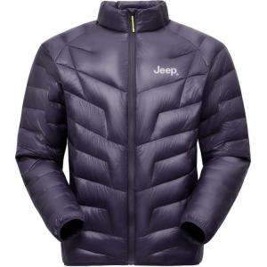 Пуховик мужской с воротником стойкой Moderate Jeep, mineral crystal фиолетовый