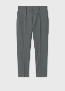 Брюки зауженного кроя в стиле "джерси" с одной заправкой