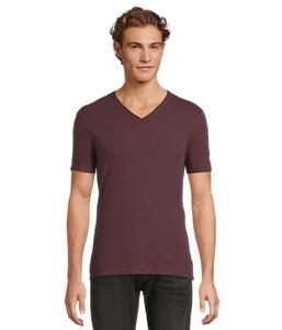Топ John Varvatos Miles V-Neck K3595W25, цвет Plum