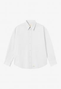Рубашка SCRIPT SHIRT UNISEX - Button-down blouse BLKVIS, белый