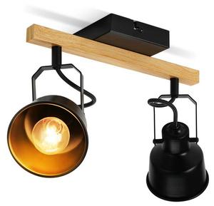 Потолочный светильник Nettlife Kreeger, черный - металл - 14 x 29 x 29 см