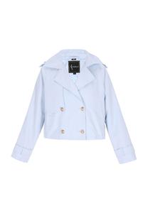 Куртка межсезонная faina, светло-синий