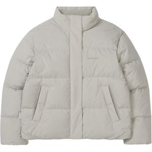 Пуховая куртка женская с воротником-стойкой и утолщенным низом Snow Peak, sandy бежевый/se