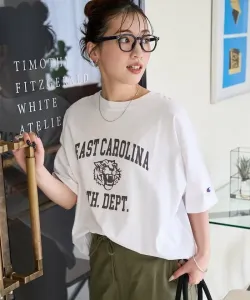 Футболка с коротким рукавом и флокированным принтом ограниченной серии Champion Limited Edition