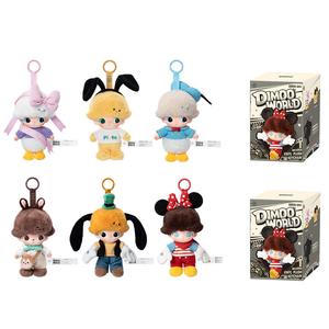 Слепой бокс виниловый плюшевый брелок Dimoo World X Disney Series POP MART