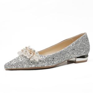 Повседневные туфли 2,5 см женские TATAYA, Silver