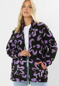 Флисовая куртка Yours Clothing ZIP THROUGH, Jet Black/Black