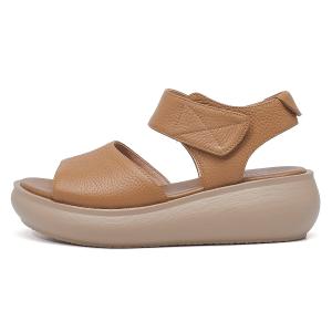 Сандалии с одной лямкой, женские Oulisasi, априкот