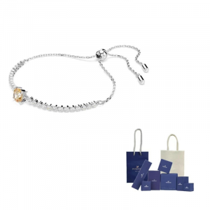 Теннисный браслет Matrix Swarovski, серебро