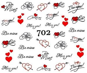 Водные наклейки для ногтей - №702, Raisin