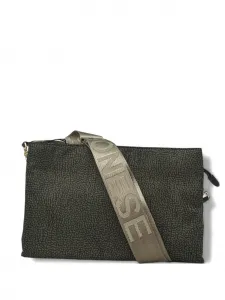 Сумка через плечо с абстрактным принтом Borbonese, черный