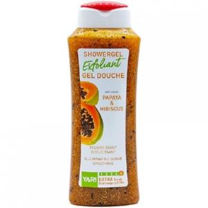 Гель для душа отшелушивающий Papaya & Hibiscus 500ml