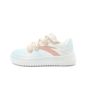 ANTA Нескользящие износостойкие низкие кроссовки для скейтбординга унисекс розово-синие