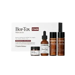 [Medi-Peel] Набор для ухода за кожей Bor Tox Multi Care Kit с пептидами Bor-tox, ампулами 30 мл, тоником и эмульсией, кремом 50 г Medi-Peel
