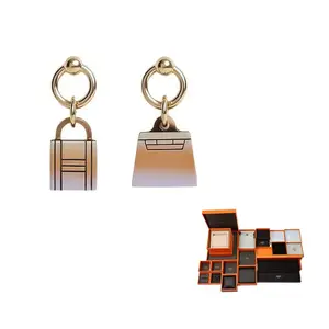 Серьги Amulettes Maroquinier для женщин HERMES