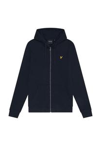 Толстовка с капюшоном на молнии Lyle & Scott, темно-синий