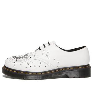 Кроссовки Dr. Martens 1461 Cosmic Embroidered Leather Oxford Shoes 'White'