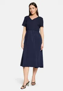 Дневное платье миди mit eingrifftaschen Cartoon, Dunkelblau